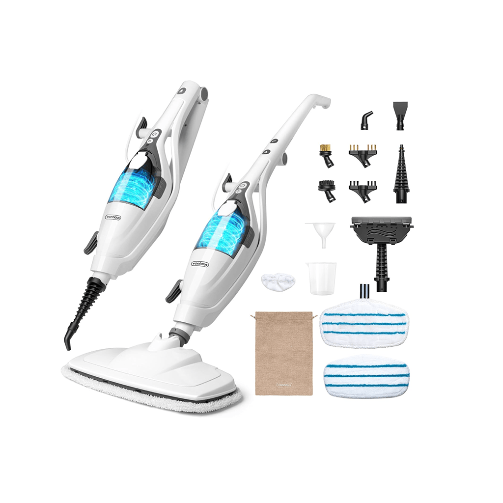 VonHaus Domestic Appliance VonHaus 2-in-1 Floor & Handheld Steam Cleaner - 2000292