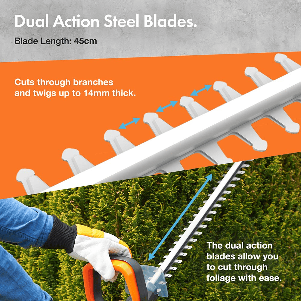 VonHaus Domestic Appliance VonHaus 20v Max Li-ion Cordless Hedge Trimmer - 2515067
