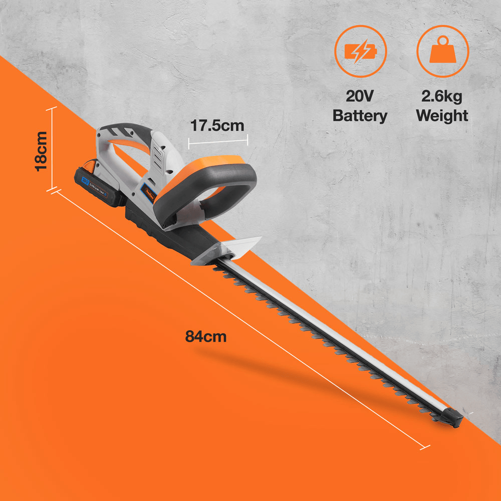 VonHaus Domestic Appliance VonHaus 20v Max Li-ion Cordless Hedge Trimmer - 2515067