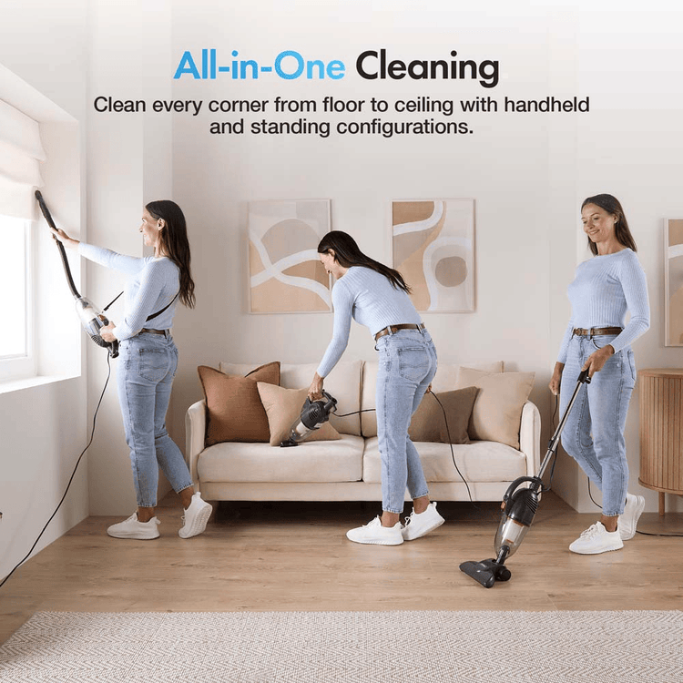 VonHaus Garden Electrical VonHaus 2 in 1 Corded 800W Stick Vacuum - 3007796