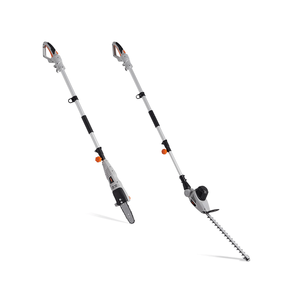 VonHaus Garden Electrical VonHaus 2 in 1 Pole Trimmer + Chainsaw - 2500263