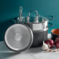 VonHaus Home Accessories VonHaus  - 11 Piece Cookware Set With Utensils - 1500089