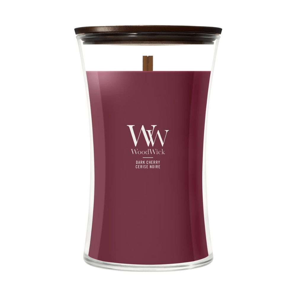 Woodwick Candle Woodwick Dark Cherry Large Hourglass Candle