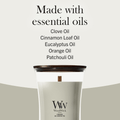 Woodwick Candle Woodwick Fireside Large Hourglass Candle