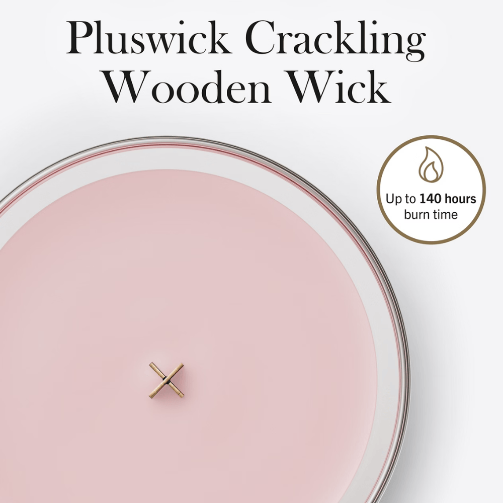 Woodwick Candle Woodwick Rose Blush Large Hourglass Candle
