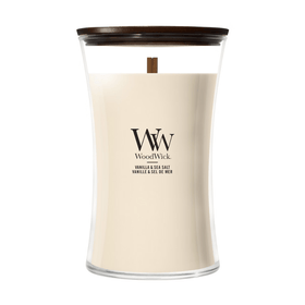 Woodwick Vanilla & Sea Salt Large Hourglass Candle