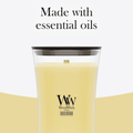Woodwick Candle Woodwick Yuzu & Vetiver Large Hourglass Candle