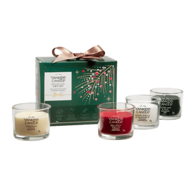 Yankee Candle 4 Mini Filled Votive Christmas Gift Set