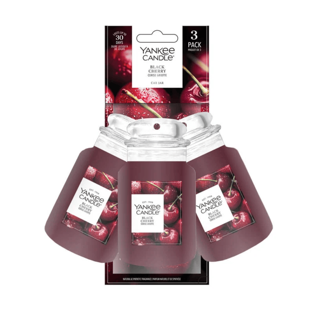 Yankee Candle Candle Yankee Candle Black Cherry Car Jar (3 Pack)