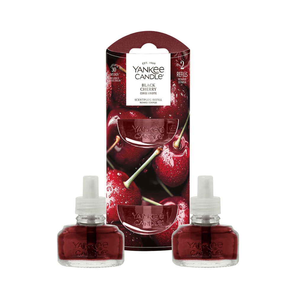 Yankee Candle Candle Yankee Candle Black Cherry Twin Pack Plug Refill