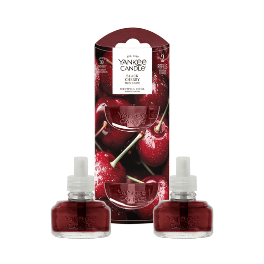 Yankee Candle Candle Yankee Candle Black Cherry Twin Pack Plug Refill