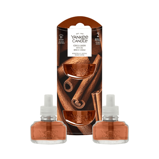 Yankee Candle Candle Yankee Candle Cinnamon Stick Twin Pack Plug Refill