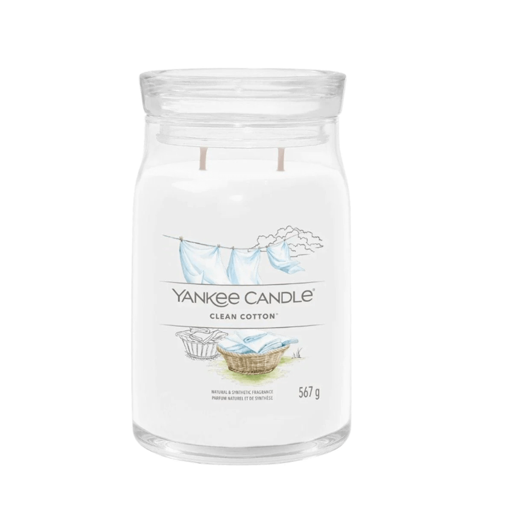 Yankee Candle Classic Large Jar Clean Cotton