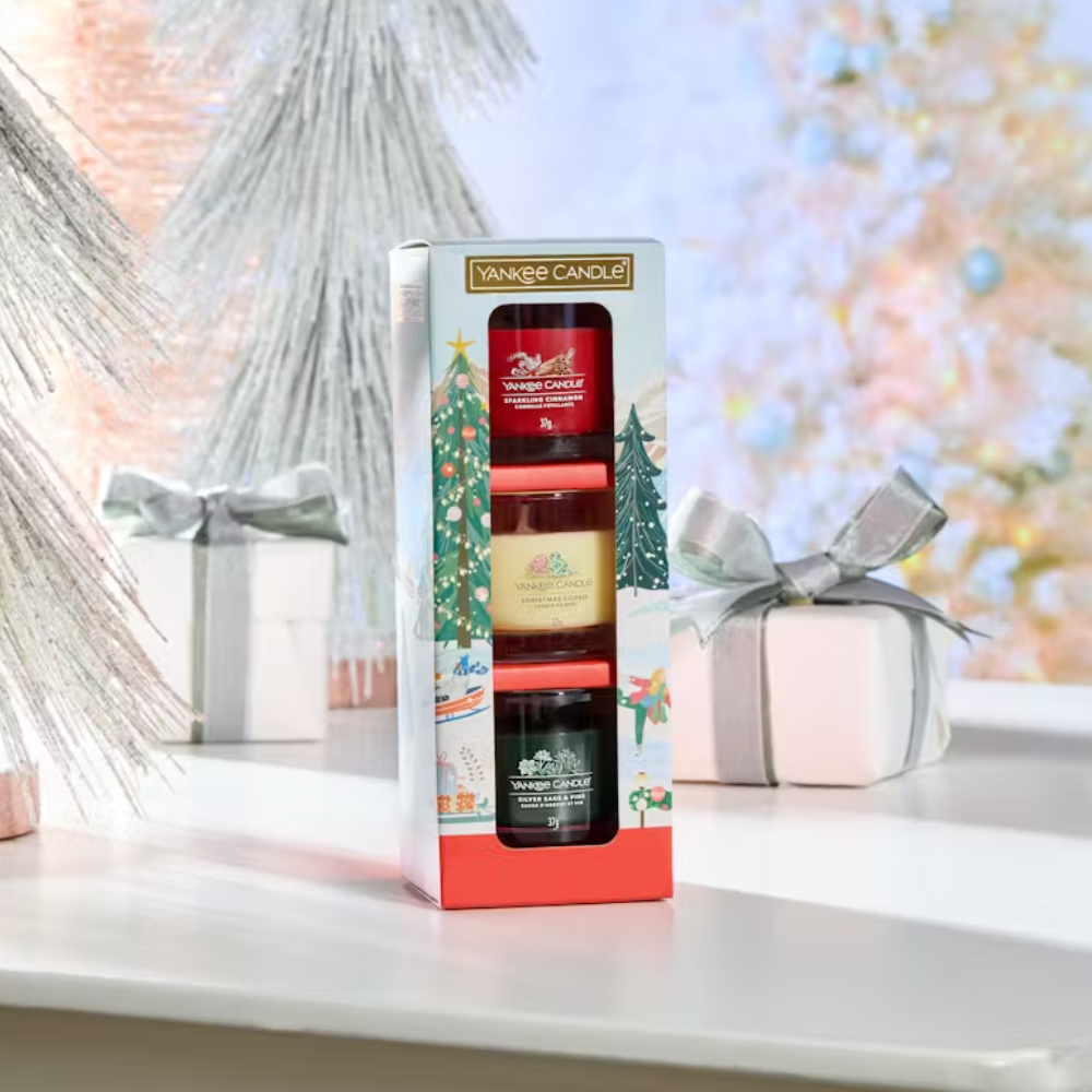Yankee Candle Candle Yankee Candle Mini Filled Votive Christmas Classic Gift Set (3 x 37g)