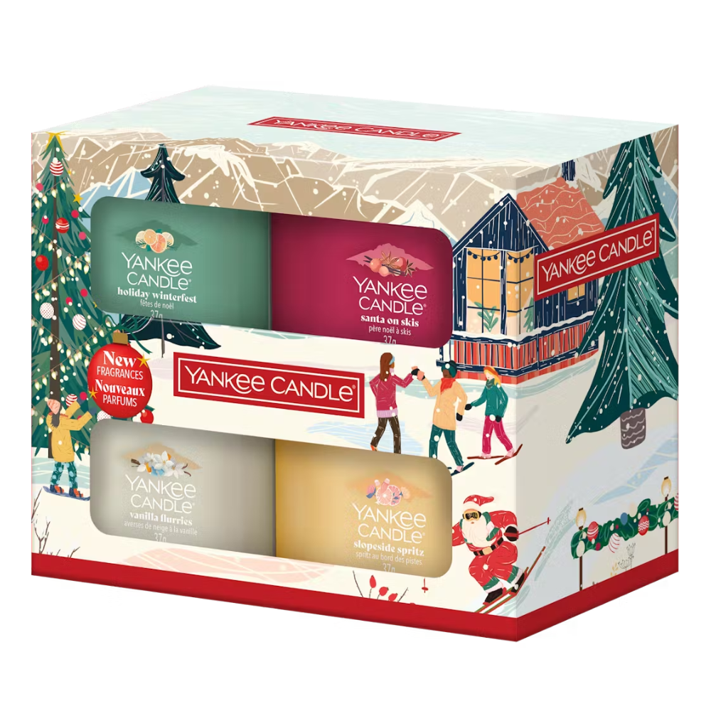 Yankee Candle Candle Yankee Candle Mini Filled Votive Gift Set AW25 (4 x 37g)