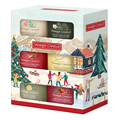 Yankee Candle Candle Yankee Candle Mini Filled Votive Gift Set AW25 (6 x 37g)