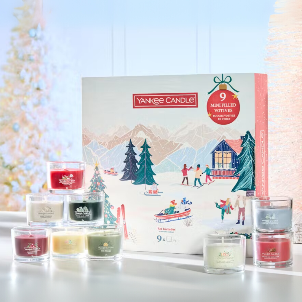 Yankee Candle Candle Yankee Candle Mini Filled Votive Gift Set AW25 (9 x 37g)