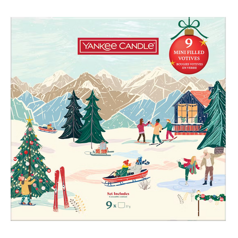 Yankee Candle Candle Yankee Candle Mini Filled Votive Gift Set AW25 (9 x 37g)