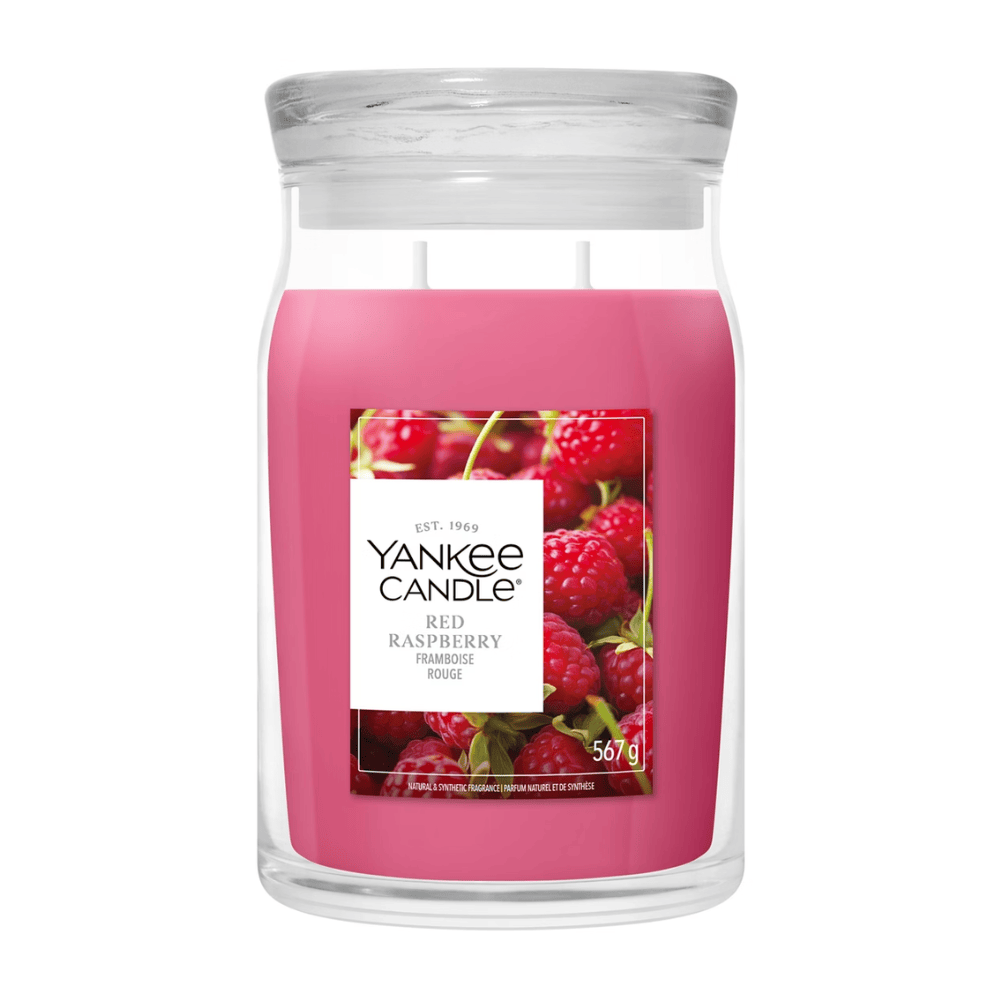 Yankee Candle Candle Yankee Candle Red Raspberry Signature Large Jar Candle