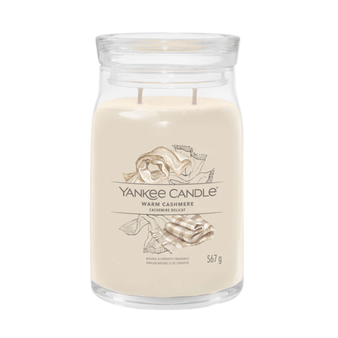 Yankee Candle Candle Yankee Candle Warm Cashmere Signature Original Large Jar Candle