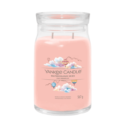 Yankee Candle Candle Yankee Candle Watercolour Skies Signature Large Jar Candle
