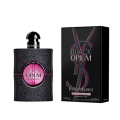 Yves Saint Laurent Women's Perfume YSL Black Opium Neon Eau de Parfum Women's Perfume Spray (75ml)