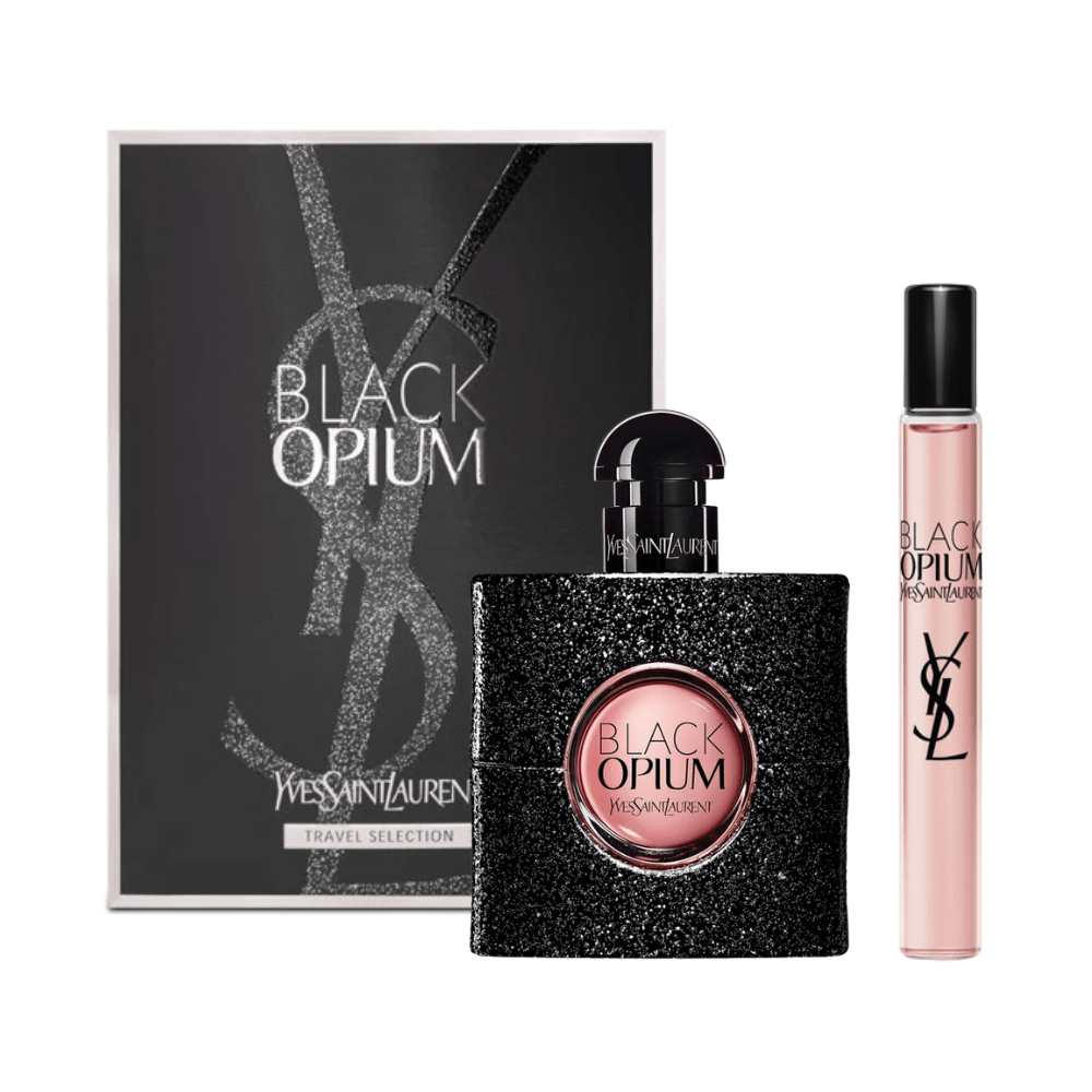 Yves Saint Laurent Women's Perfume YSL Black Opium Women's Perfume Gift Set (90ml EDP + 10ml EDP)