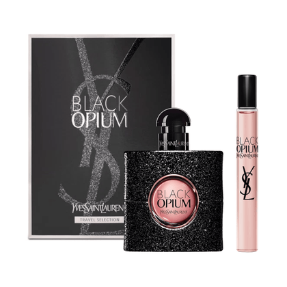 Yves Saint Laurent Women's Perfume YSL Black Opium Women's Perfume Gift Set (90ml EDP + 10ml EDP)