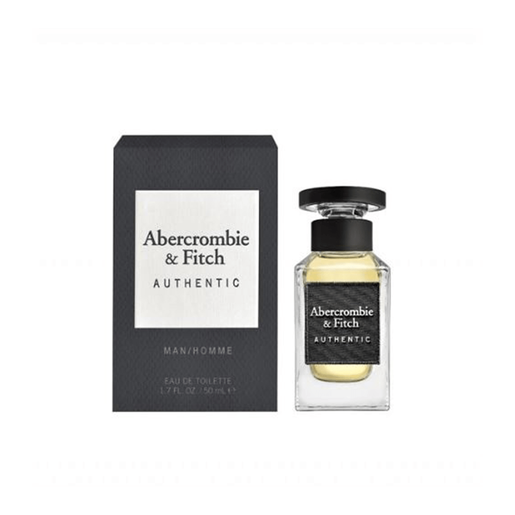 Abercrombie & Fitch Men's Aftershave 50ml Abercrombie & Fitch Authentic Man Eau de Toilette Men's Aftershave Spray (50ml, 100ml)