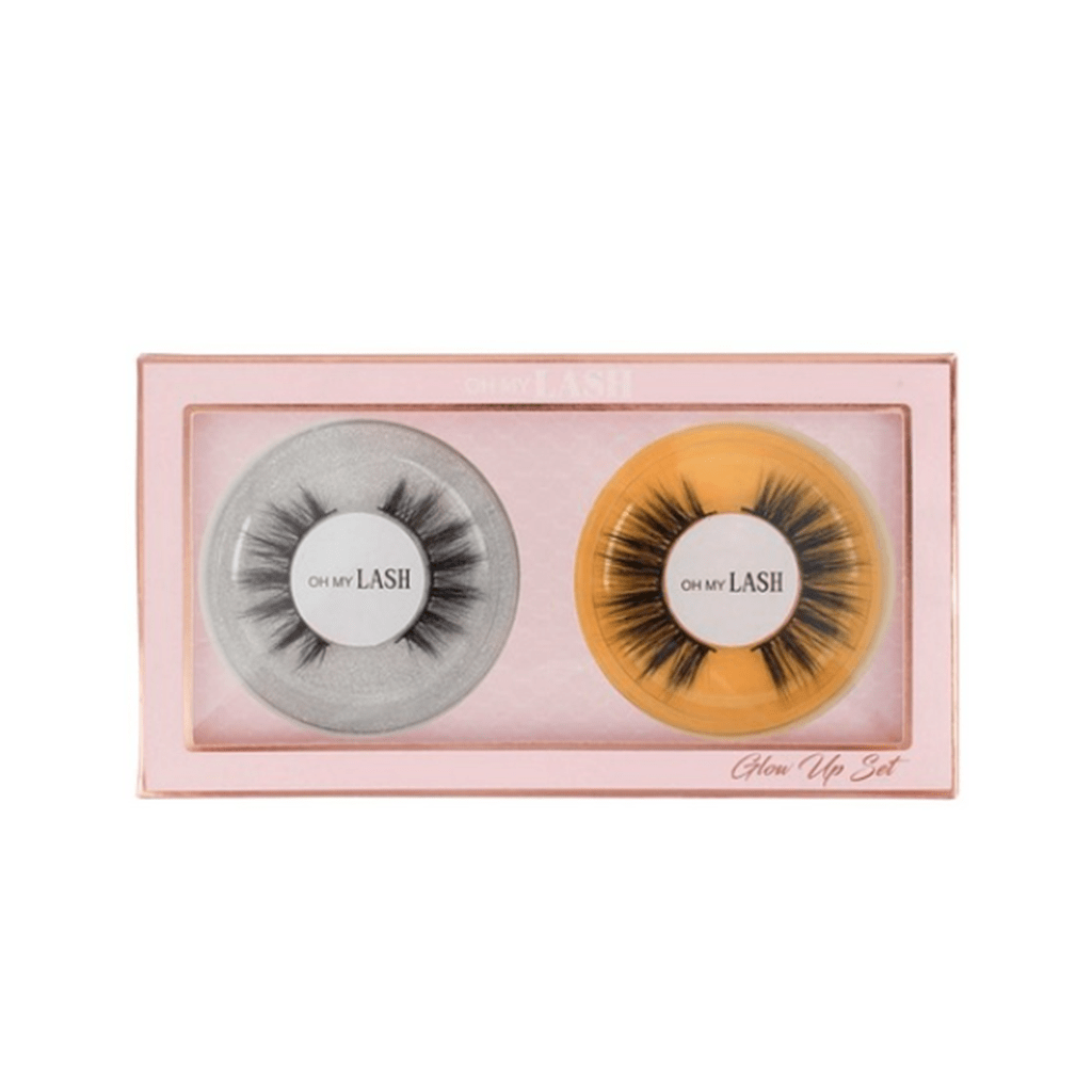 Ardell Make Up Oh My Lash Faux Mink Strip Lashes Glow Up Set 2 piece set