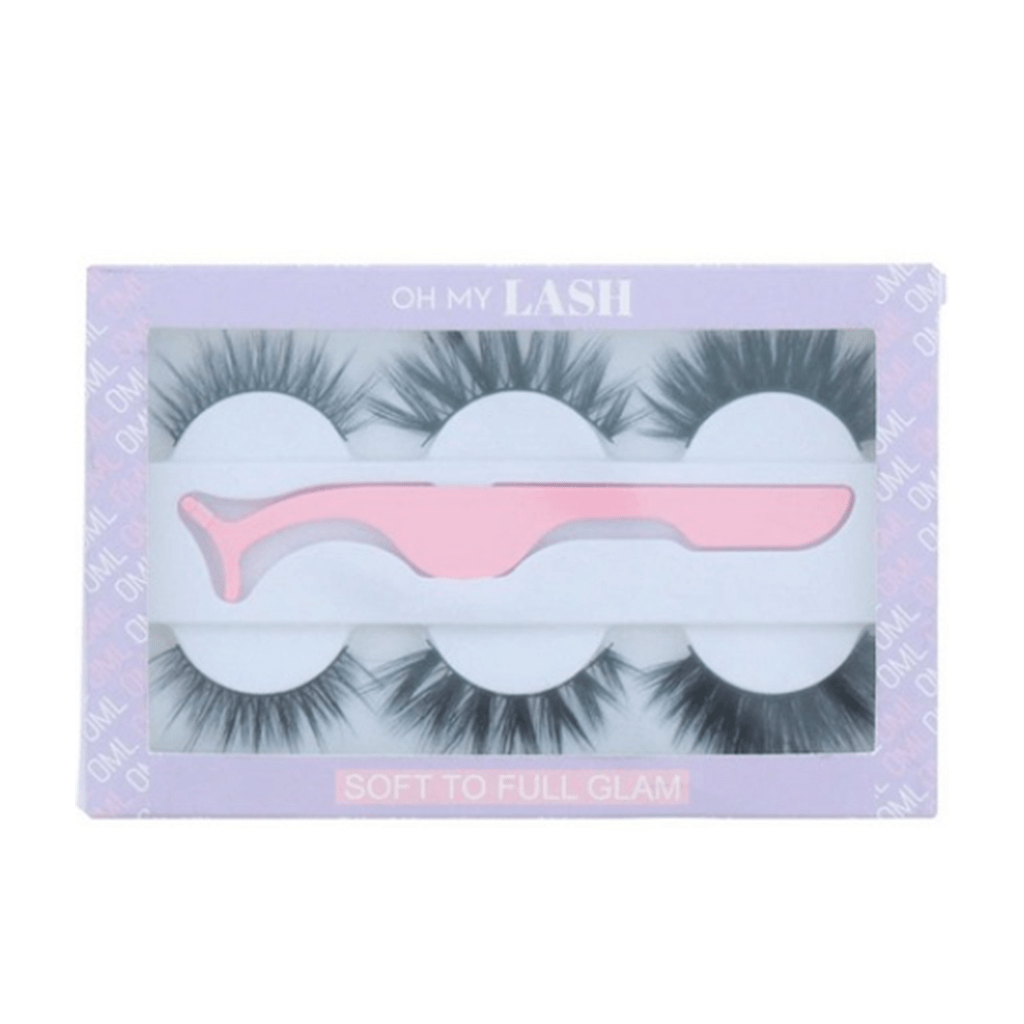 Ardell Make Up Oh My Lash Faux Mink Strip Lashes Soft to Full Glam 4 piece set