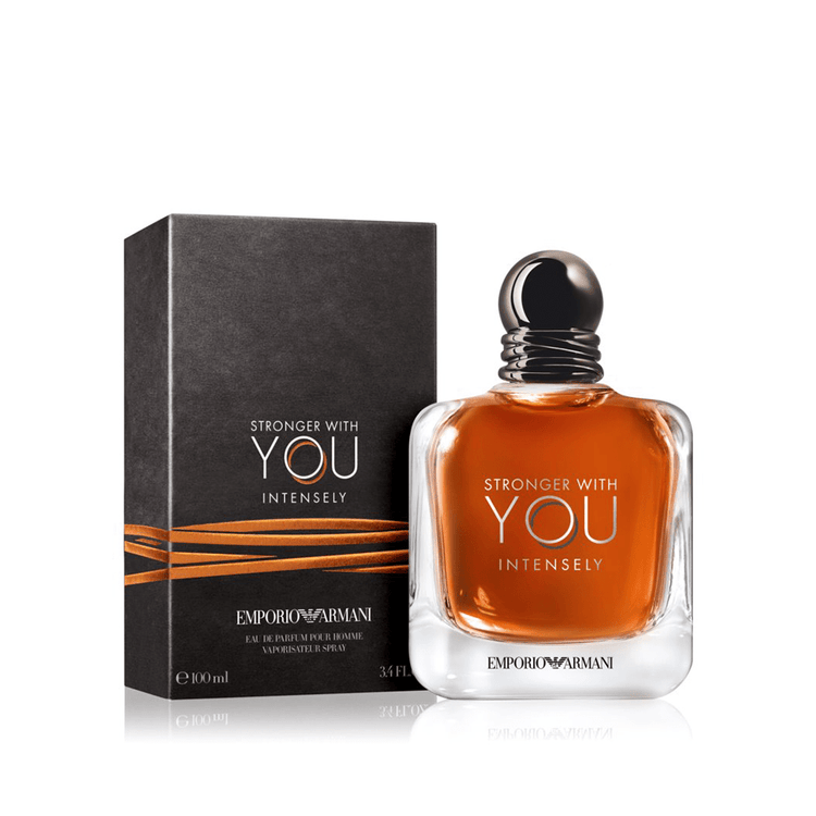 Armani Men's Aftershave 100ml Armani Stronger With You Intensely Eau de Parfum Men's Aftershave Spray (50ml, 100ml)