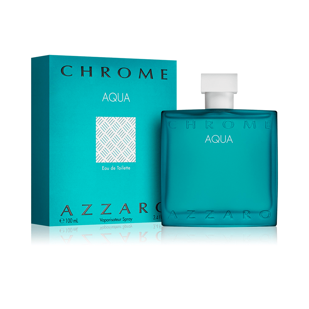 Azzaro Men's Aftershave Azzaro Chrome Aqua Eau de Toilette Men's Aftershave Spray (100ml)