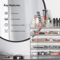 Beautify Beauty Accessories Beautify 5 Tier Cosmetic Organiser