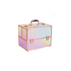 Beautify Beauty Accessories Beautify Large Holographic Makeup Case