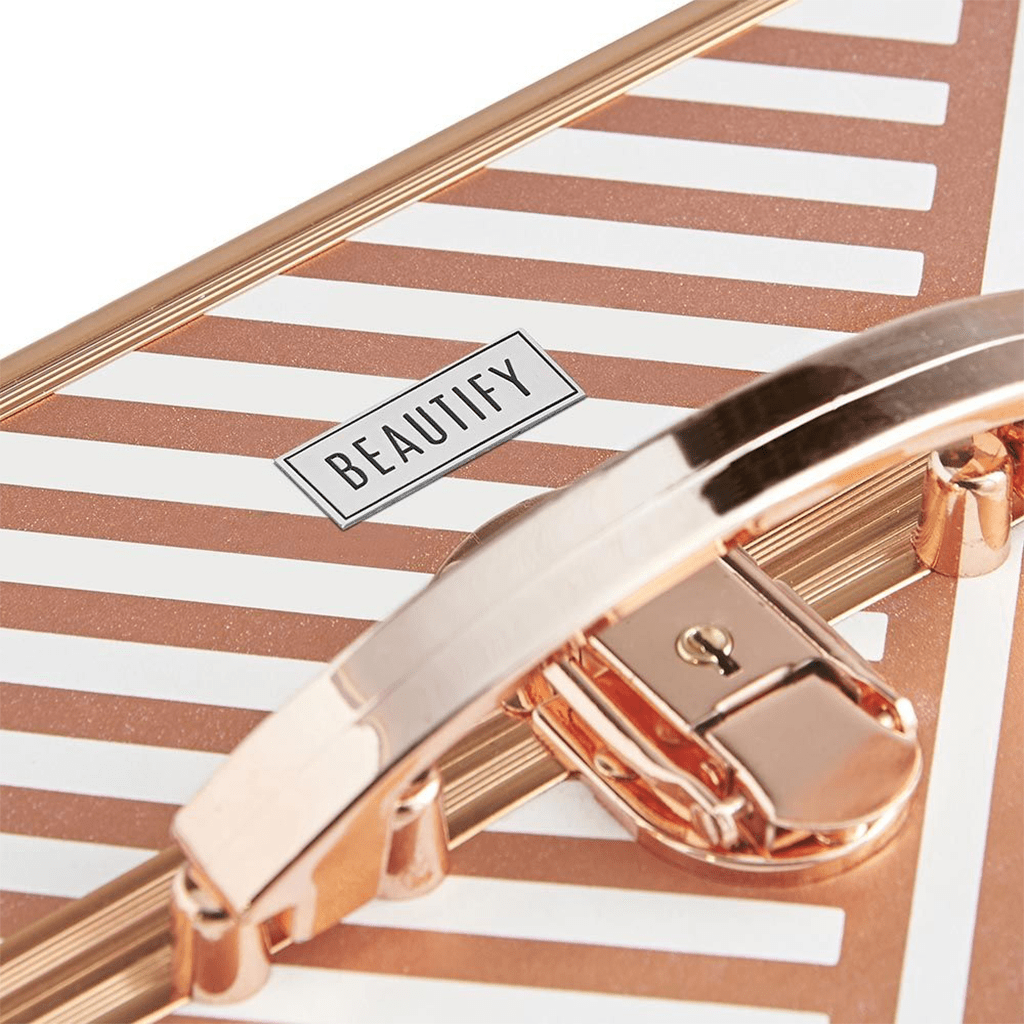 Beautify Beauty Accessories Beautify Small Blush Pink Makeup Case