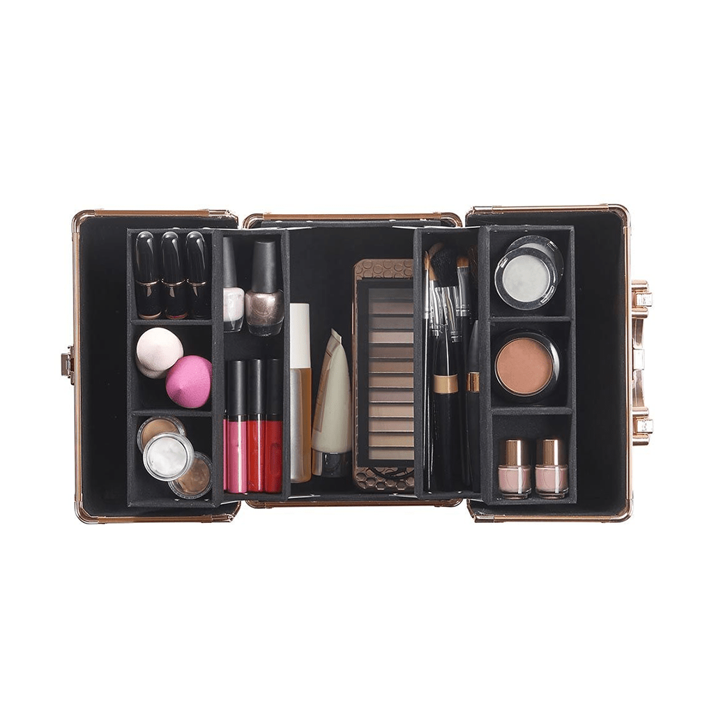 Beautify Beauty Accessories Beautify Small Blush Pink Makeup Case