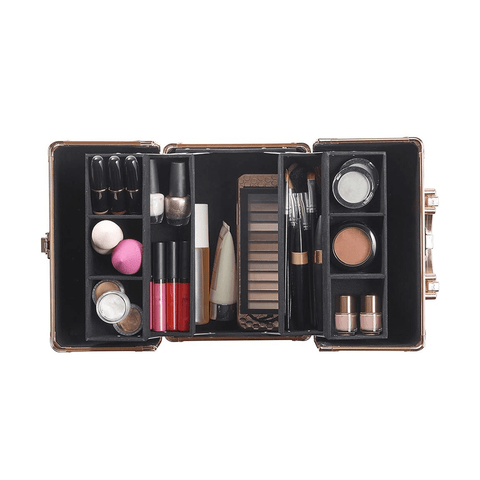 Beautify Beauty Accessories Beautify Small Blush Pink Makeup Case