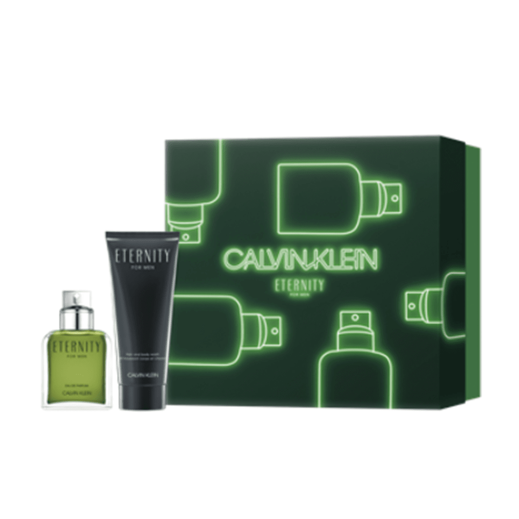 Calvin Klein Men's Aftershave Calvin Klein Eternity Eau de Toilette Men's Aftershave Gift Set Spray (50ml) with Body Wash