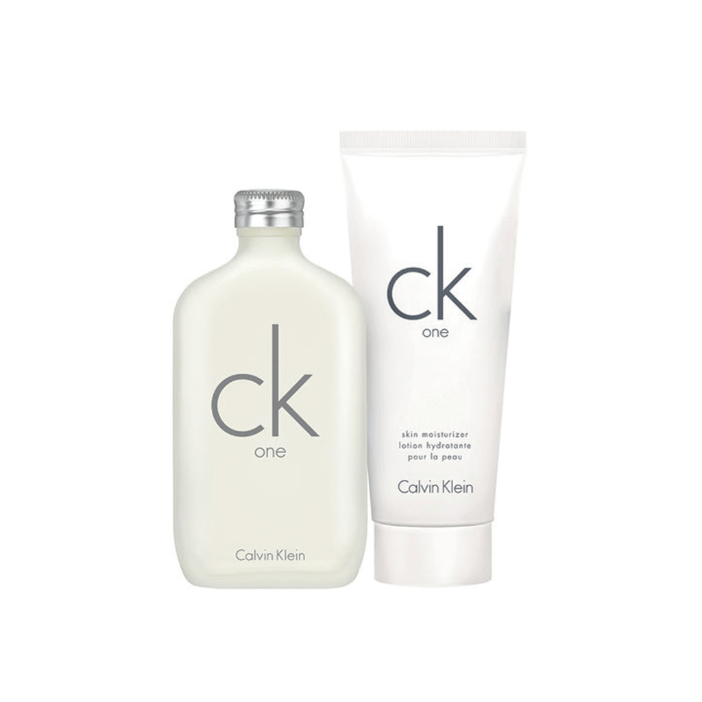 Calvin Klein Unisex Perfume Calvin Klein CK One Eau de Toilette Unisex Perfume Gift Set Spray (100ml) with Body Wash