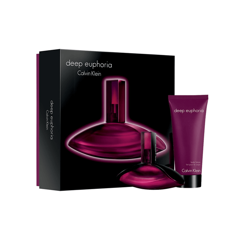 Calvin Klein Deep Euphoria Women's Perfume 50ml Gift Set with Body