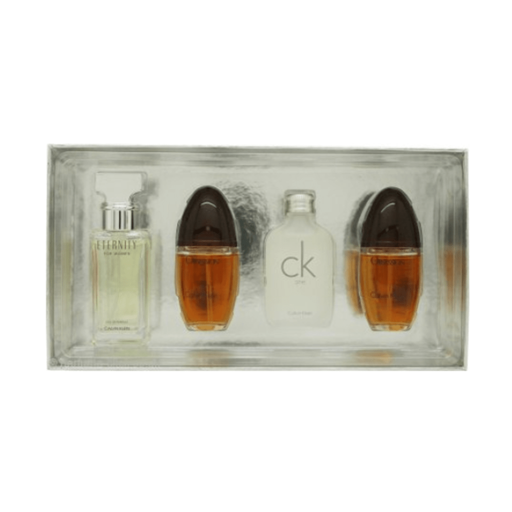 Calvin Klein Women's Miniatures Gift Set 4 x 15ml | Perfume Direct