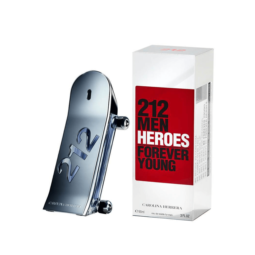 Carolina Herrera Men's Aftershave 90ml Carolina Herrera 212 Men Heroes Forever Young Eau de Toilette Spray (50ml, 90ml)