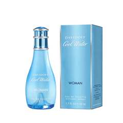 Davidoff Women's Perfume 50ml Davidoff Cool Water Eau de Toilette Women's Perfume Spray (30ml, 50ml, 100ml)