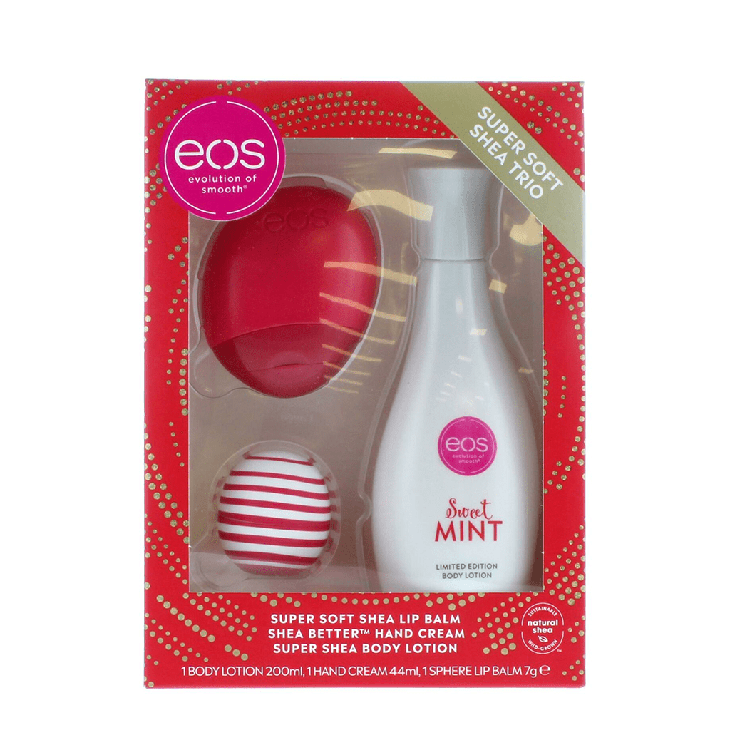 Eos Skin Care EOS Peppermint Cream Lip & Lotions Gift Set