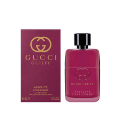 Gucci Women's Perfume 30ml Gucci Guilty Absolute Pour Femme Eau de Parfum Women's Perfume Spray (30ml, 50ml)
