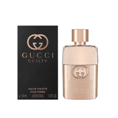 Gucci Women's Perfume 30ml Gucci Guilty Pour Femme Eau de Toilette Women's Perfume Spray (30ml, 50ml)
