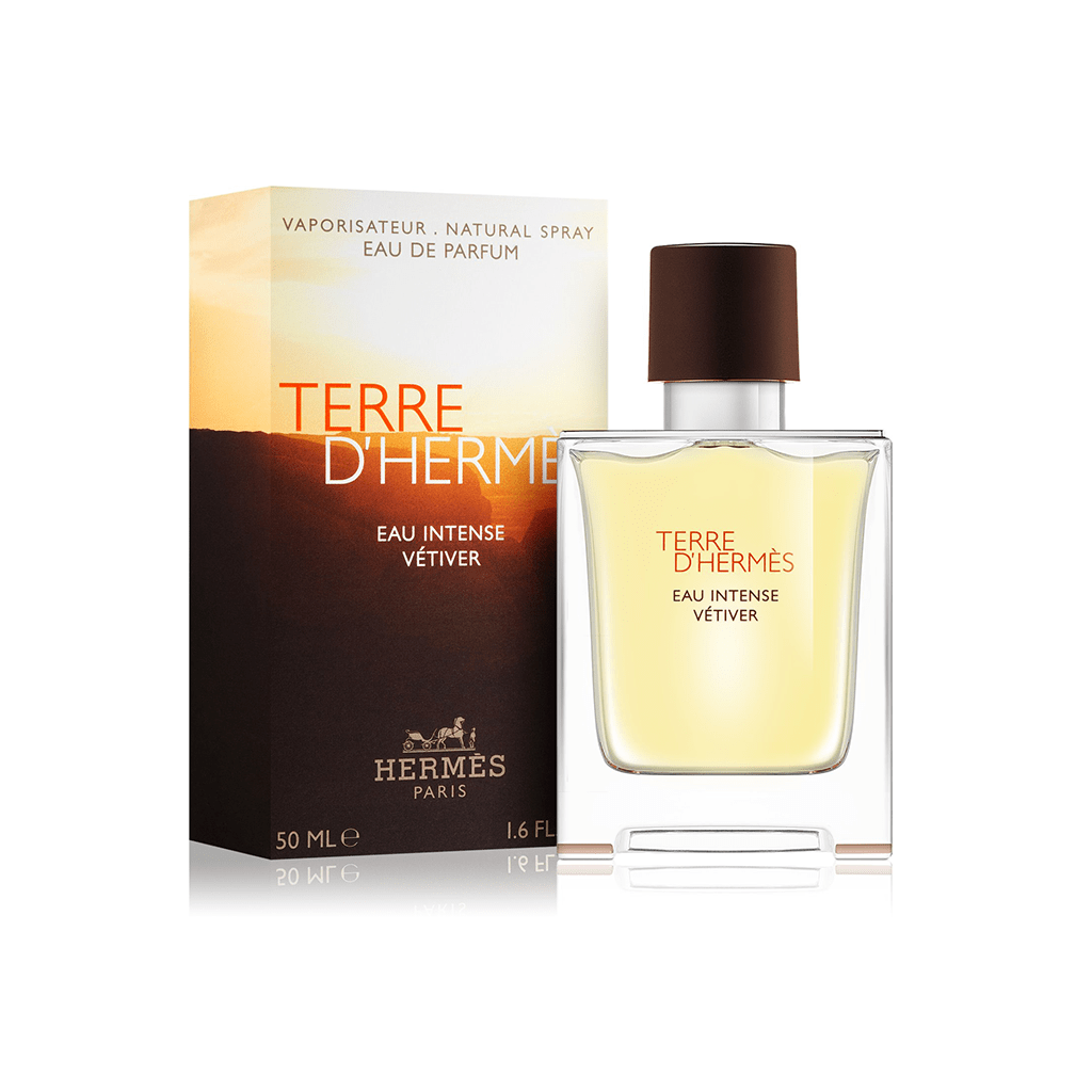 Hermes Men's Aftershave 50ml Hermes Terre d'Hermes Eau Intense Vetiver Eau de Parfum Men's Aftershave Spray (50ml, 100ml)