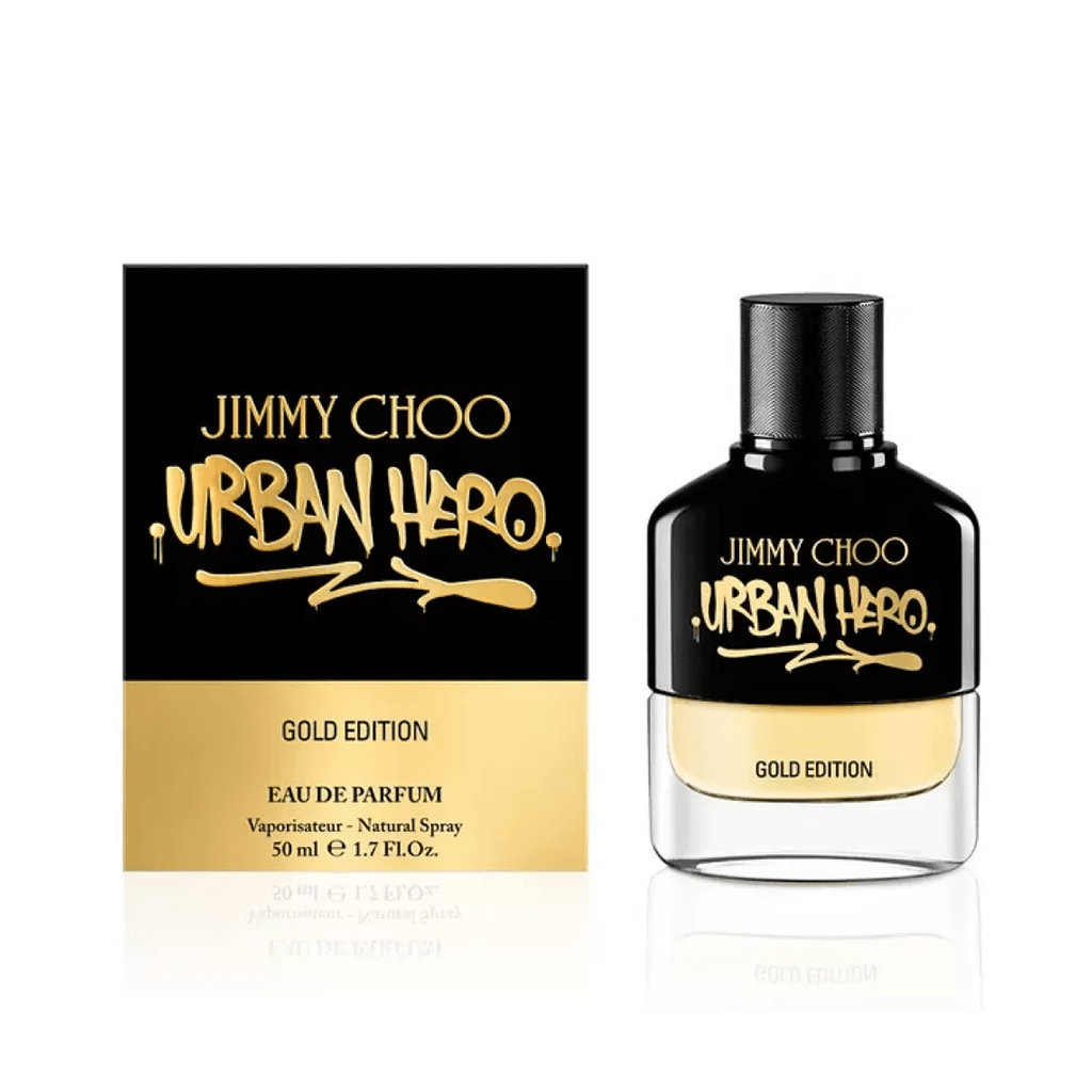Jimmy Choo Men's Aftershave 50ml Jimmy Choo Urban Hero Gold Edition Eau de Parfum Men's Aftershave Spray (50ml, 100ml)