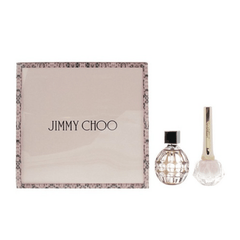 Jimmy Choo Women's Perfume Jimmy Choo Eau De Parfum Gift Set Spray (60ml) + Sweet Pink Nail Polish